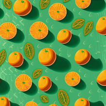 Load image into Gallery viewer, Orange Fruit-Themed Greetings Card