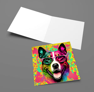 Groovy Dog Greeting Card